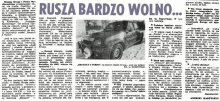 Renault 5 Turbo Błażeja Krupy