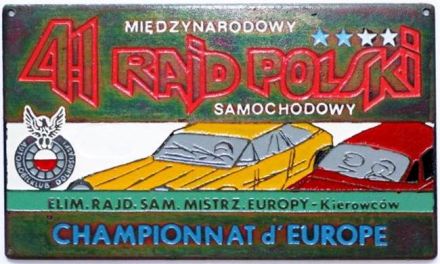 Rajd Polski - 1981r