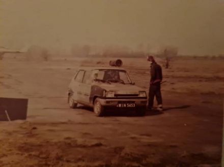 Jan Matłacz – Renault 5 TS.