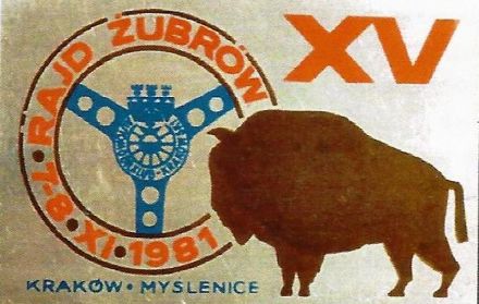 Rajd Żubrów - 1981r