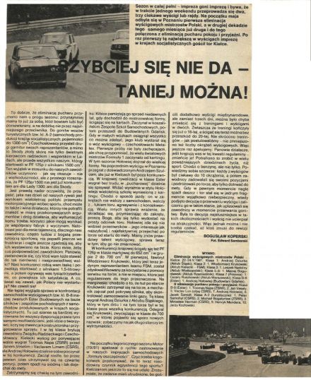 Kielce - 2 elim.WSMP 1981r