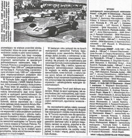 Toruń - 4 elim. WSMP 1981r