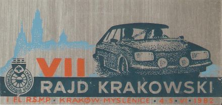 Rajd Krakowski - 1982r