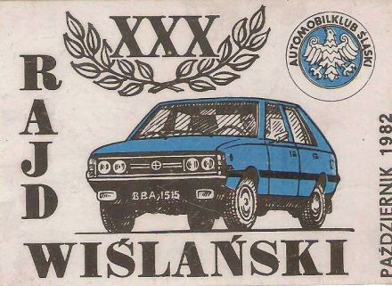 Rajd Wisły - 1982r