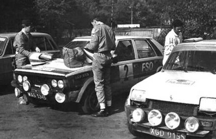 Adam Polak i Roman Kabulski – Polonez 2000, Lesław Orski i Stanisław Hałasa – Renault 5 Alpine.