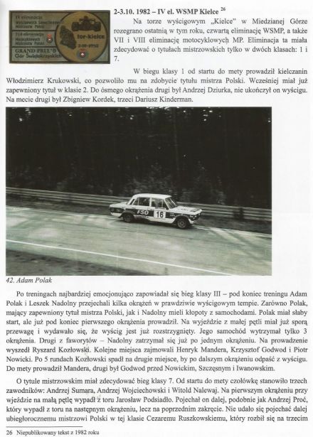Kielce - 4 eliminacja WSMP 1982r