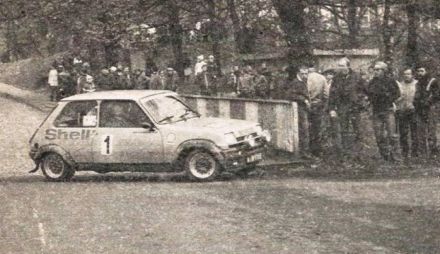 Andrzej Koper i Jacek Lewandowski – Renault 5 Alpine.