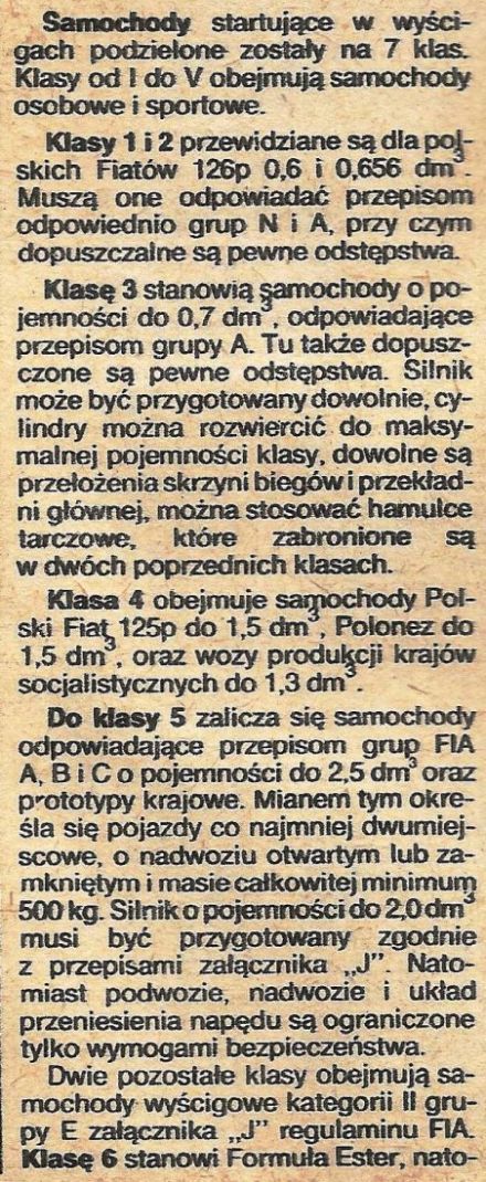 Zapowiedź WSMP - 1983r
