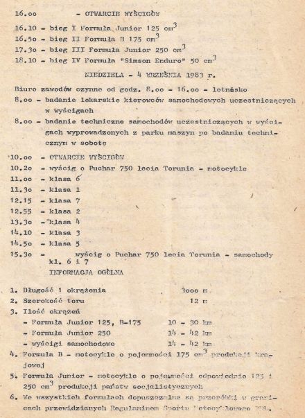 Toruń 4 elim.WSMP - 1983r
