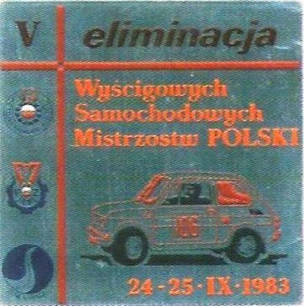 Kielce 5 elim.WSMP - 1983r