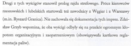 Wyścig uliczny w Rzeszowie - 1983r