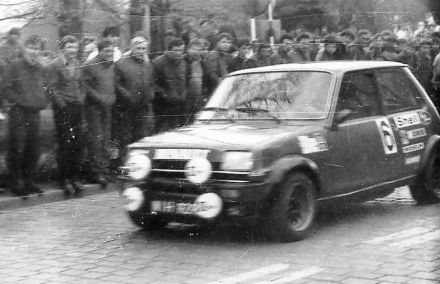 Andrzej Koper i Jacek Lewandowski – Renault 5 Alpine.