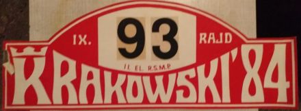 Rajd Krakowski - 1984r