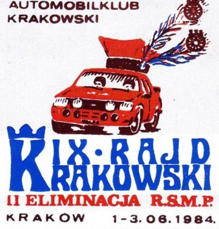 Rajd Krakowski - 1984r