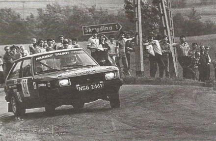Wiktor Polak i Małgorzata Bajorska – Talbot Sunbeam Ti 1600.