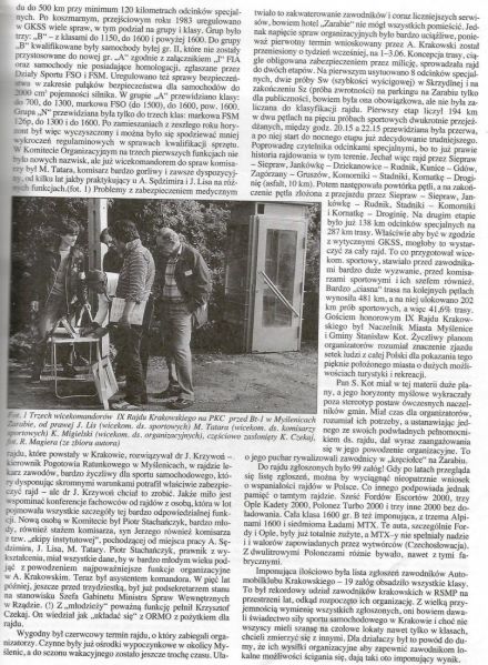  Rajd Krakowski - 1984r