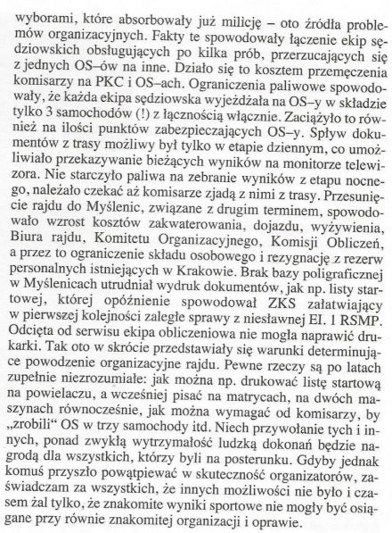  Rajd Krakowski - 1984r