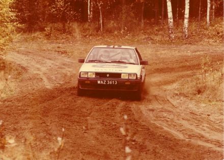 Błażej Krupa i Piotr Mystkowski – Renault 11 Turbo.