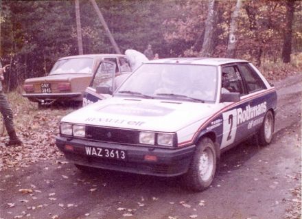 Błażej Krupa i Piotr Mystkowski – Renault 11 Turbo.