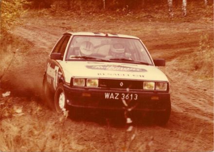 Błażej Krupa i Piotr Mystkowski – Renault 11 Turbo.
