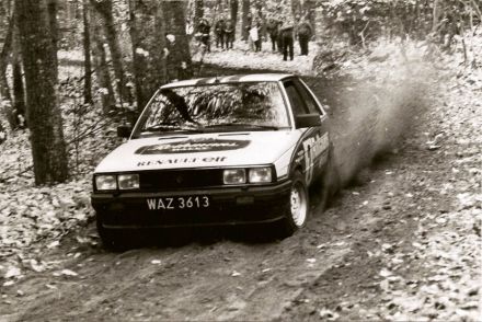 Błażej Krupa i Piotr Mystkowski – Renault 11 Turbo.