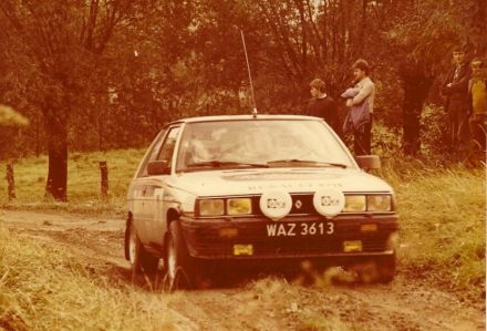 Błażej Krupa i Piotr Mystkowski – Renault 11 Turbo.