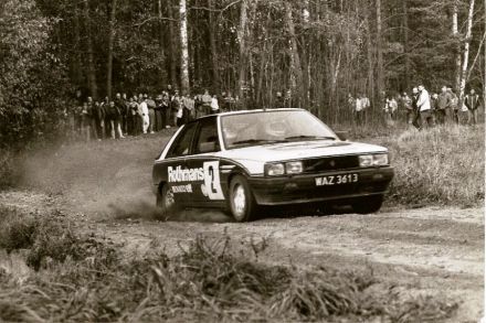 Błażej Krupa i Piotr Mystkowski – Renault 11 Turbo.