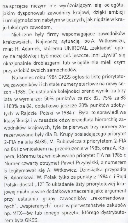 Podsumowanie RSMP - 1984r