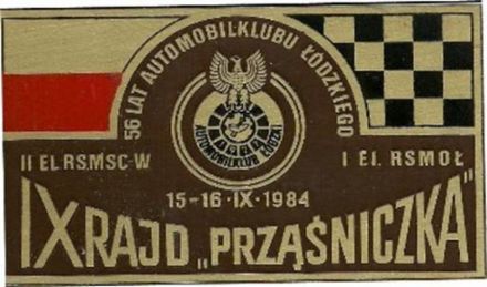 Rajd Prząśniczka - 1984r