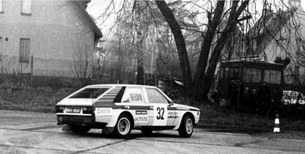Marian Bublewicz i Ryszard Żyszkowski – Polonez 2500 Turbo Stratos prototyp.