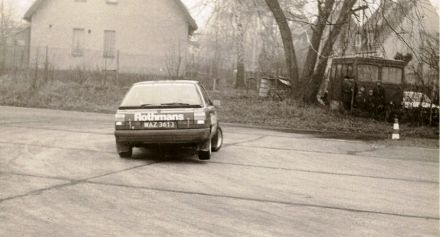 Błażej Krupa i Piotr Mystkowski – Renault 11 Turbo.