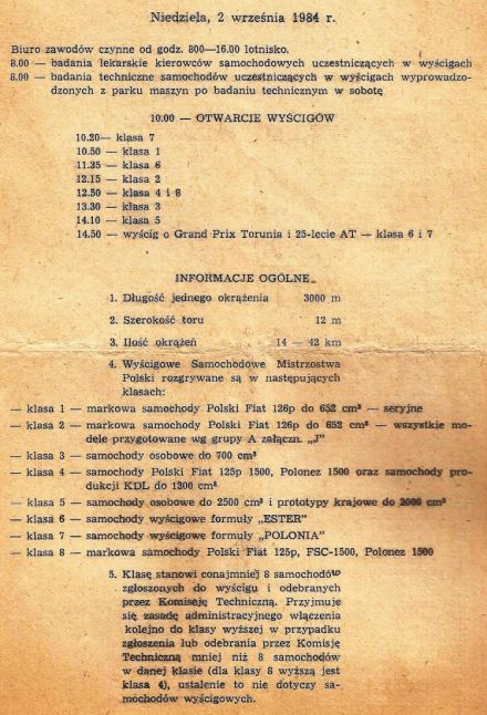 Toruń 3 - WSMP 1984r.