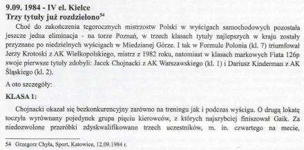Kielce 4 - WSMP 1984r.