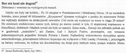 Podsumowanie WSMP 1984r.