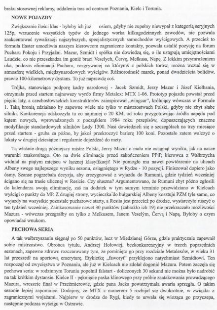 Podsumowanie WSMP 1984r.