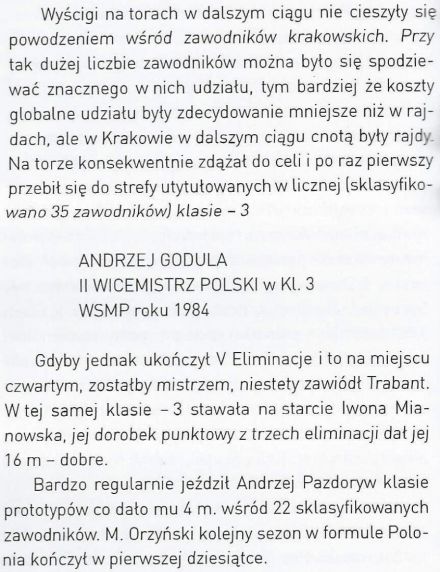 Podsumowanie WSMP 1984r.