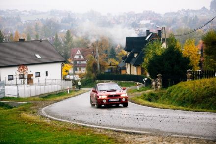 Ryszard Adamek i Filip Stopa - Subaru Impreza.