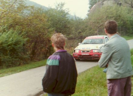 Zenon Sawicki i Jarosław Baran - Ford Sierra Saphire Cosworth 4x4