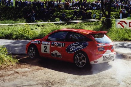 Janusz Kulig i Jarosław Baran - Ford Focus WRC.