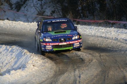 Leszek Kuzaj i Jarosław Baran - Subaru Impreza N12.