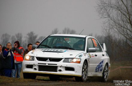 Mariusz Małyszczycki i Jarosław Baran - Mitsubishi Lancer Evo IX.