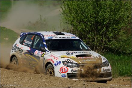 Kajetan Kajetanowicz i Jarosław Baran - Subaru Impreza TMR 2010.