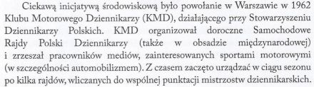 Historia Auto Klubu Dziennikarzy