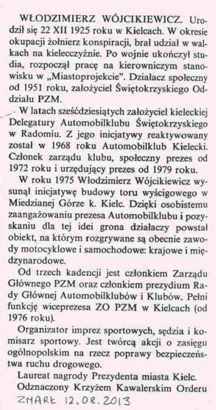 AP.Kielce - Włodzimierz Wójcikiewicz