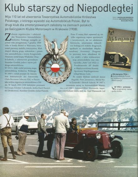Historia Automobilklubu Polski