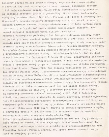 Historia OBR – FSO.