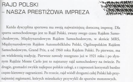 Historia Rajdu Polski