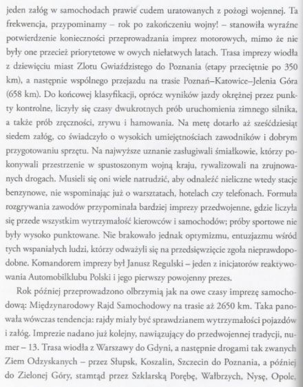 Historia Rajdu Polski
