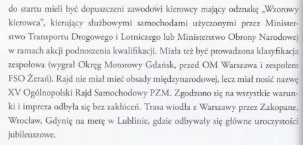 Rajd Polski - historia