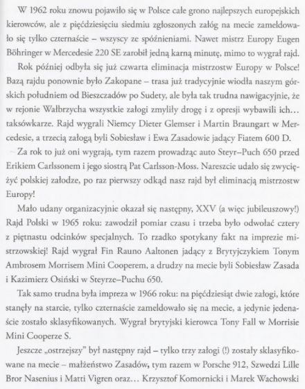 Rajd Polski - historia